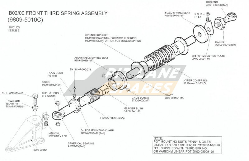 FRONT THIRD SPRING ASSEMBLY